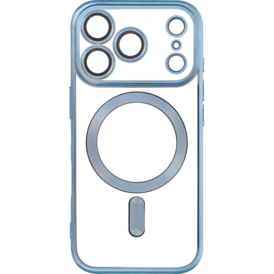 Is Tpu Mag Electro Iphone 17 Pro Trans Blue Backcover - (MAGETPUIP17PBL)