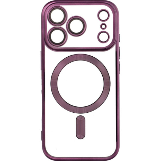 Is Tpu Mag Electro Iphone 17 Pro Trans Purple Backcover - (MAGETPUIP17PP)