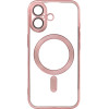 Is Tpu Mag Electro Iphone 17 Trans Rose Backcover - (MAGETPUIP17R)