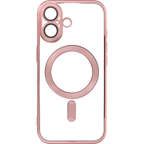 Is Tpu Mag Electro Iphone 17 Trans Rose Backcover - (MAGETPUIP17R)