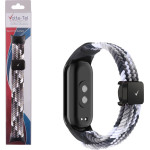Volte-Tel VT148 ������� �������� Xiaomi Smart Band 8/Smart Band 9 Braided Magnetic Buckle BLACK-WHITE