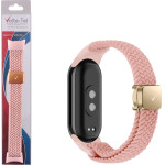 Volte-Tel VT148 ������� �������� Xiaomi Smart Band 8/Smart Band 9 Braided Magnetic Buckle PINK