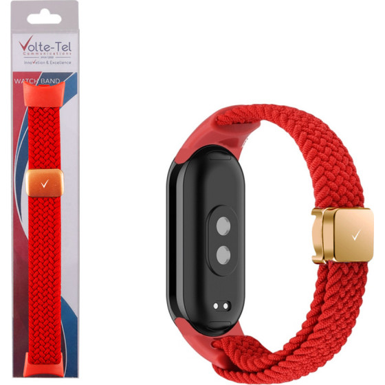 Volte-Tel VT148 ������� �������� Xiaomi Smart Band 8/Smart Band 9 Braided Magnetic Buckle RED