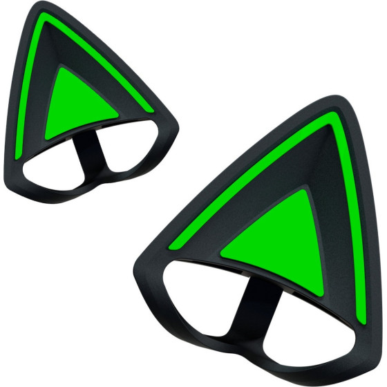 Razer Kitty Ears V2 Black - Clip On Cat Ear - Gaming Headsets / Headphones - Universal Fit - (RC21-02230100-R3M1)