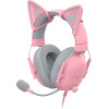 Razer Kitty Ears V2 Quartz Pink - Clip-On Kitty Ears For Headsets - Universal Fit - (RC21-02230200-R3M1)