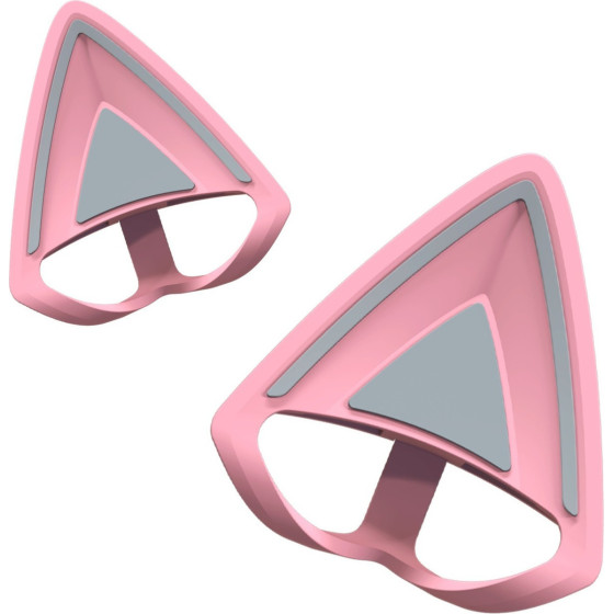 Razer Kitty Ears V2 Quartz Pink - Clip-On Kitty Ears For Headsets - Universal Fit - (RC21-02230200-R3M1)