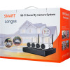 Longse Nvr ����������� �� 4 ������� WiFi, 5MP, 8 ������� - (LW5MC84B1)