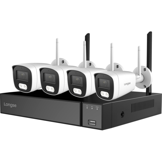 Longse Nvr ����������� �� 4 ������� WiFi, 5MP, 8 ������� - (LW5MC84B1)