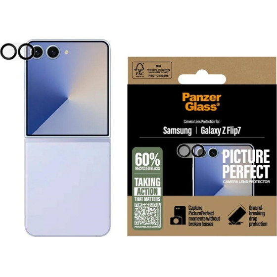 PanzerGlass Tempered Lens Glass Pictureperfect For Samsung Galaxy Z Flip7 - (PG33246)