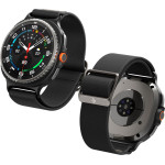 Spigen Fit Lite - Strap For Samsung Galaxy Watch 8 / 8 Classic 40 / 44 / 46 Mm (Black) - (AMP10117)