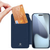 Dux Ducis Wallet Case Skin Pro For Iphone 17 Pro blue