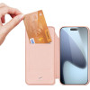 Dux Ducis Wallet Case Skin Pro For Iphone 17 Pro Max rose
