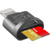 NSP N34 Otg TF/Micro Sd To Lightning BLACK