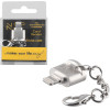 NSP N34 Otg TF/Micro Sd To Lightning SILVER