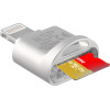 NSP N34 Otg TF/Micro Sd To Lightning SILVER