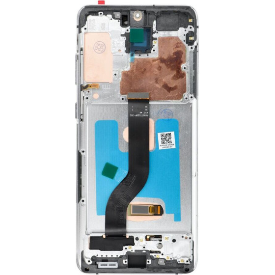 Lcd Display For Samsung S20 Plus White Soft Oled With Frame OEM