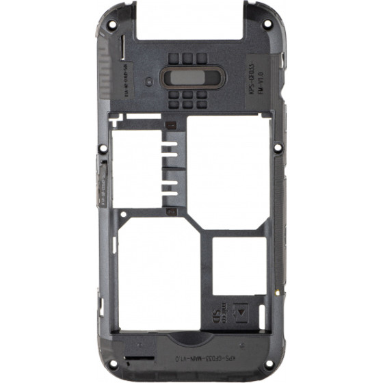 HMD Middle Cover For 2660 Flip, Black - (5002000470SH0, 5A02000914SH0)