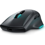 Dell Alienware Wireless Gaming Mouse - AW620M - Dark Side Of The Moon - (545-BBFB)