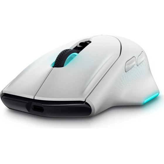 Dell Alienware Wireless Gaming Mouse - AW620M - Lunar Light - (545-BBFC)