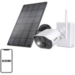 ZOSI ��������� ������ IP �� ������ ����� WiFi 3MP IP66 - (C306Pro)