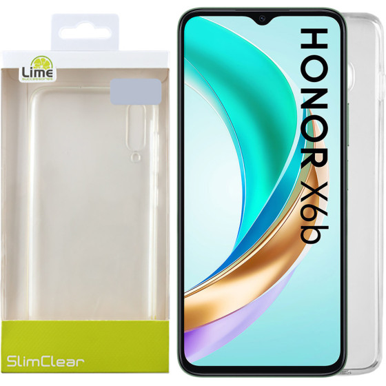 Lime Successories Lime ���� Honor X6B 4G 6.61'' Slimclear Tpu Full Camera Protection �������
