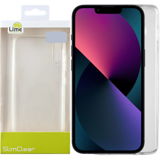 Lime Successories Lime ���� Iphone 13 6.1'' Slimclear Tpu Full Camera Protection �������