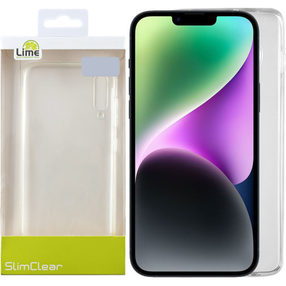 Lime Successories Lime ���� Iphone 14 6.1'' Slimclear Tpu Full Camera Protection �������