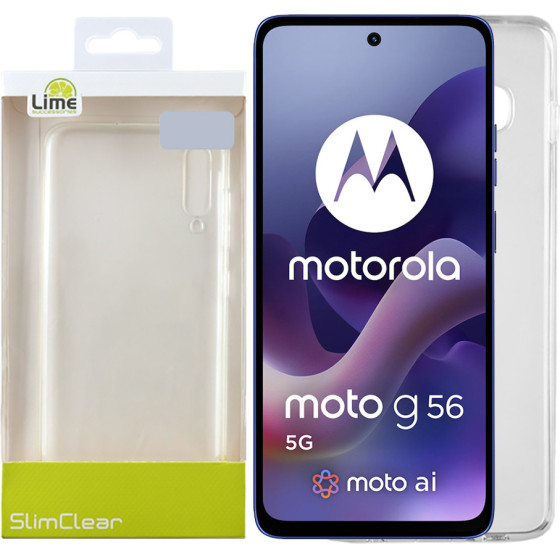 Lime Successories Lime ���� Motorola Moto G56 5G 6.72'' Slimclear Tpu Camera Guard �������