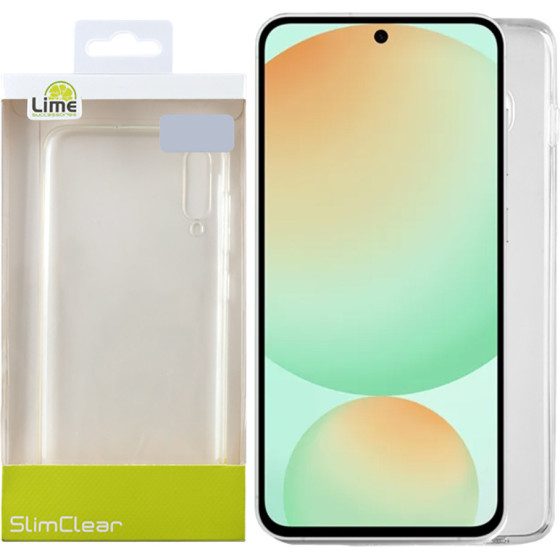 Lime Successories Lime ���� Samsung S25 Fe 5G S731 6.7'' Slimclear Tpu Full Camera Protection �������