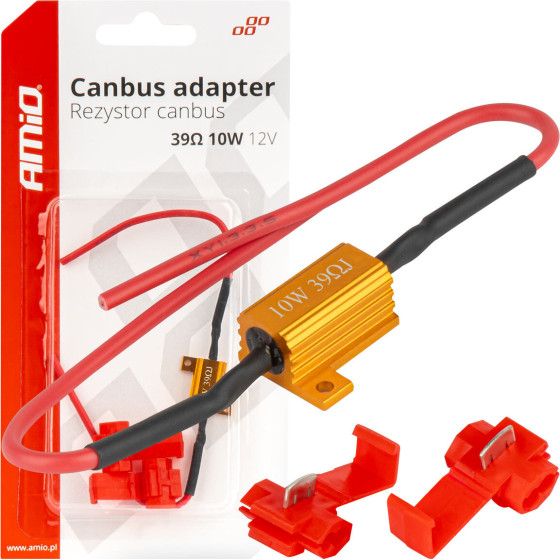 AMiO ��������� CAN-Bus 12V 10W 39� (CANCELLER) ���� - 1 ���. - (04091)