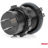 AMiO ����� �� 2 ����� USB-C ��� ������ 12/24V ��������� �� ������� Led ��� ����� ���� - 1 ���. - (04223)