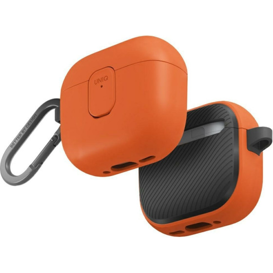 UNIQ Case Clyde For Airpods 4 Lock Case Orange - (UNIQ-AIRPODS(2024)-CLYVORGCHR)