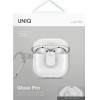 UNIQ Case Glase Pro For Airpods 4 Lock Case Transparent - (UNIQ-AIRPODS(2024)-GLSPGCLR)