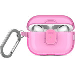 UNIQ Case Glase Pro For Airpods Pro 2 Lock Case Pink - (UNIQ-AIRPODSPRO2-GLSPCPNK)