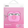 UNIQ Case Glase Pro For Airpods Pro 2 Lock Case Pink - (UNIQ-AIRPODSPRO2-GLSPCPNK)