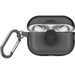 UNIQ Case Glase Pro For Airpods Pro 2 Lock Case Smoke - (UNIQ-AIRPODSPRO2-GLSPGSMK)