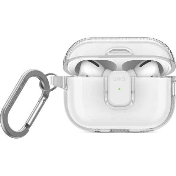 UNIQ Case Glase Pro For Airpods Pro 2 Lock Case Transparent - (UNIQ-AIRPODSPRO2-GLSPGCLR)