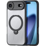 Dux Ducis Aimo Mag Case With Magnetic Ring And Stand For Iphone 17 Air - Black - (Iphone 17 Air Aimo (With Mag Stand))