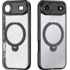 Dux Ducis Aimo Mag Case With Magnetic Ring And Stand For Iphone 17 Air - Black - (Iphone 17 Air Aimo (With Mag Stand))