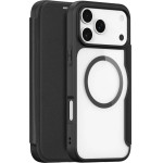 Dux Ducis Skin X Pro Case For Iphone 17 Pro With Wallet, Magsafe Compatible - Black - (Iphone 17 Pro Skin X PRO)