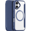 Dux Ducis Skin X Pro Iphone 17 Air Case With Magsafe And Wallet - Blue - (Etui Dux Ducis Iphone 17 Air Skin X Pro Blue)