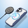 Dux Ducis Skin X Pro Iphone 17 Air Case With Magsafe And Wallet - Blue - (Etui Dux Ducis Iphone 17 Air Skin X Pro Blue)