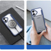 Dux Ducis Skin X Pro Iphone 17 Air Case With Magsafe And Wallet - Blue - (Etui Dux Ducis Iphone 17 Air Skin X Pro Blue)