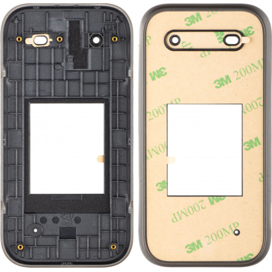HMD Display Frame For 2660 Flip, Sub Outer, Black - (5001000494SH0)