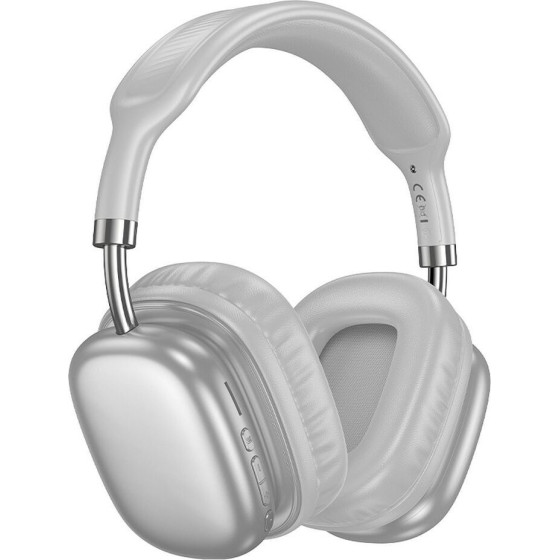 Hoco Wire Headphones Bluetooth W52 silver