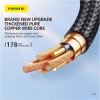 Foneng ������� �������� Usb 2.0 Power Display Aluminum Alloy Braided Usb C �� Lightning Pd 27W 1.2m ����� - (X116)