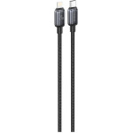 Foneng ������� �������� Usb 2.0 Zinc Alloy Head Braided Usb C �� Lightning Pd 27W 1m ����� - (X119)
