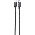 Foneng ������� �������� Usb 2.0 Zinc Alloy Head Braided Usb C �� Usb C 100W 1m ����� - (X119)