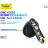 Foneng True Wireless ��������� Bluetooth Enc ����� - (BL126)