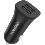 Foneng ��������� ����������� ������� �������� �� ����� ����� 2xUsb A 2.4A 12W ����� - (C07)